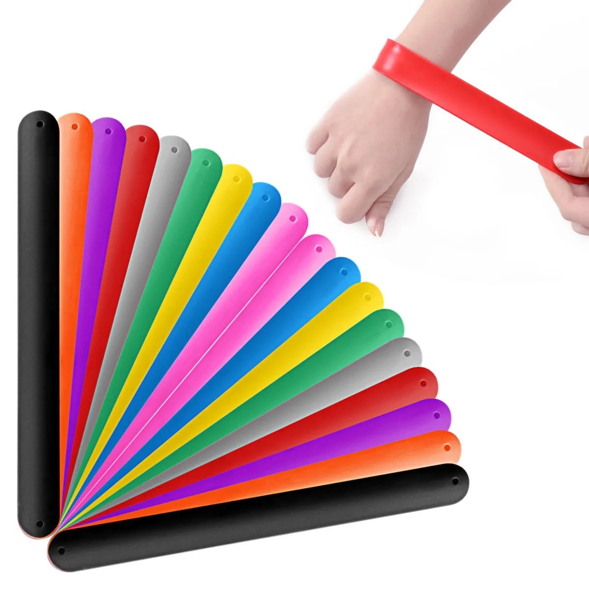 Silicone Slap Wristband 2