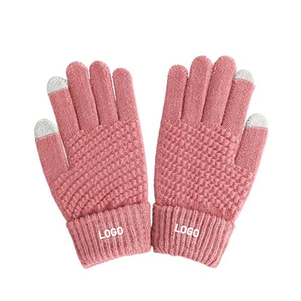 Knitted Plush Gloves 6