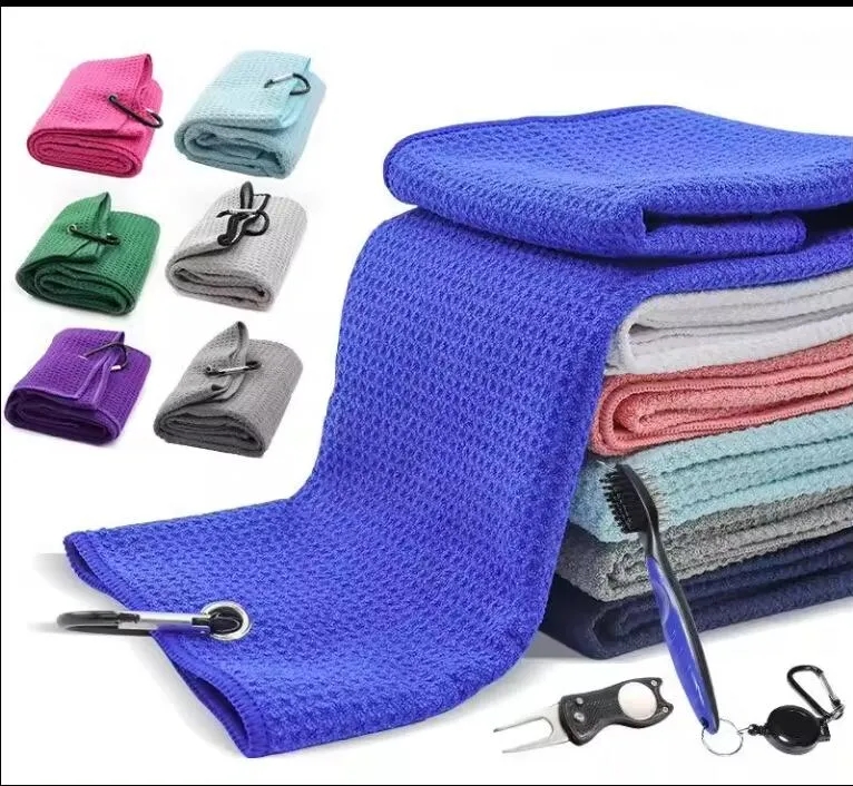 Golf Towel With Hook 2