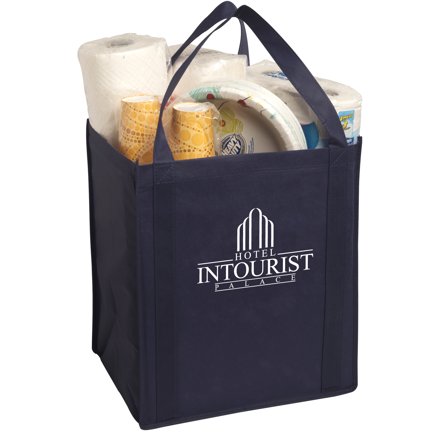 Large Non-Woven Grocery Shopping Tote Bag 1