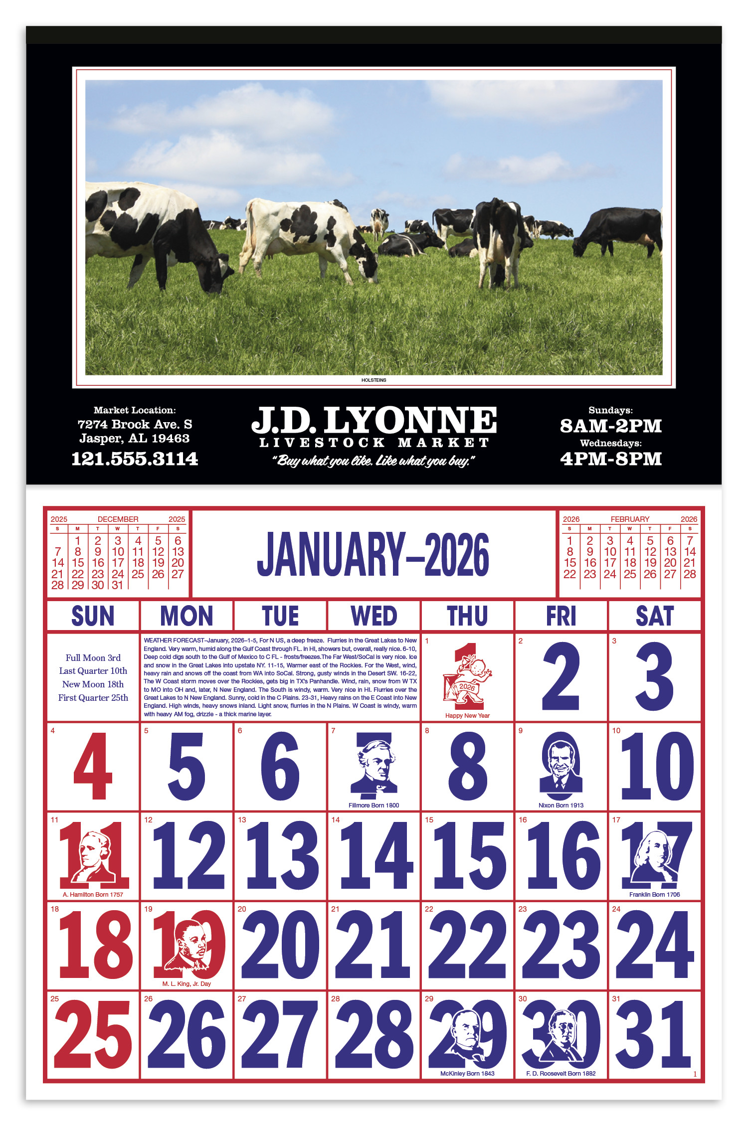 Skinner & Kennedy® Large Everyday Farm Memo 4