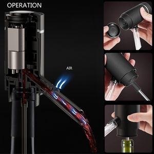 Electric Wine Decanter Aerator And Dispenser 9