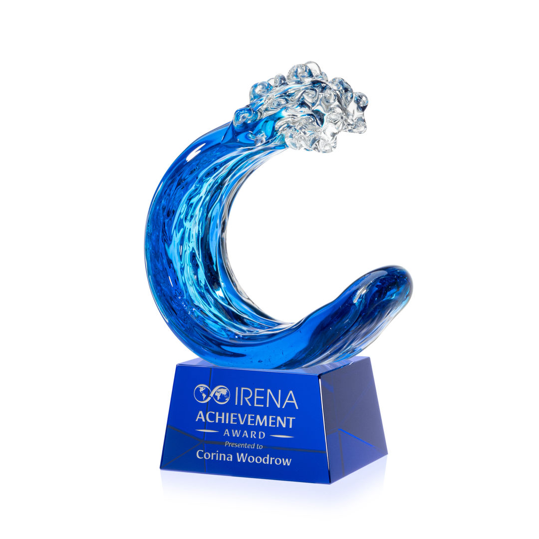Oceana Award on Robson Base - Blue 6