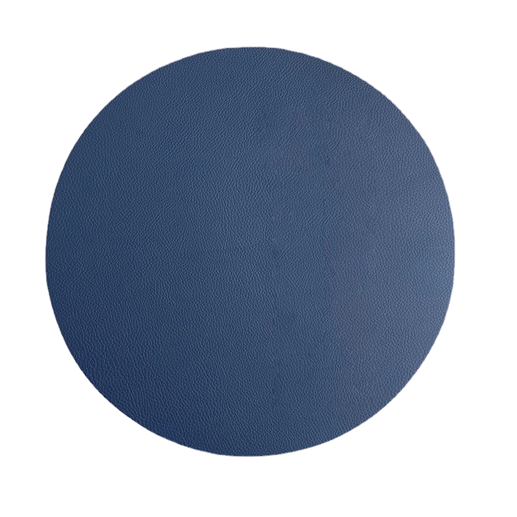 12'' Round Leather Placemat 2