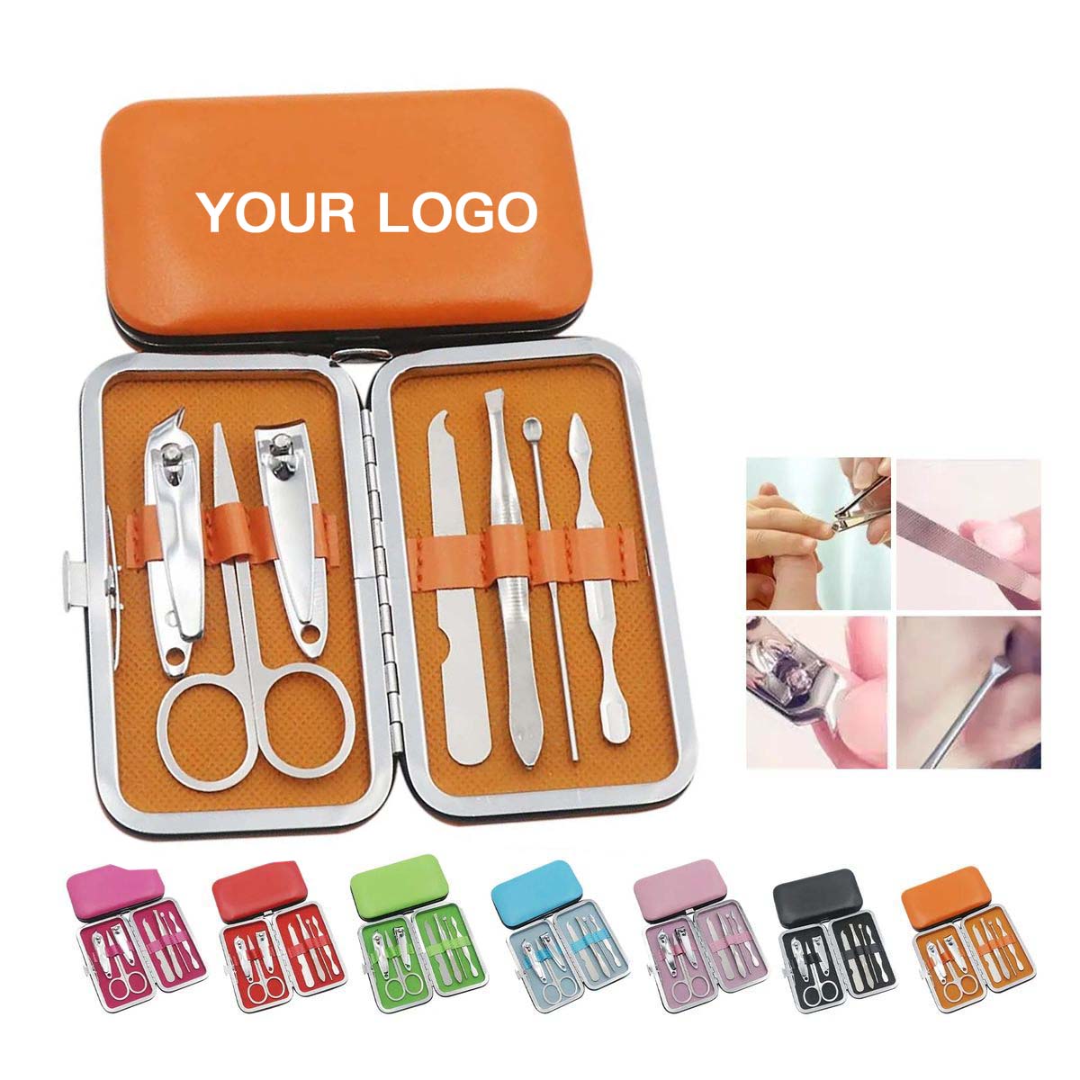 Portable Nail Clipper Set with Grooming Tools 3