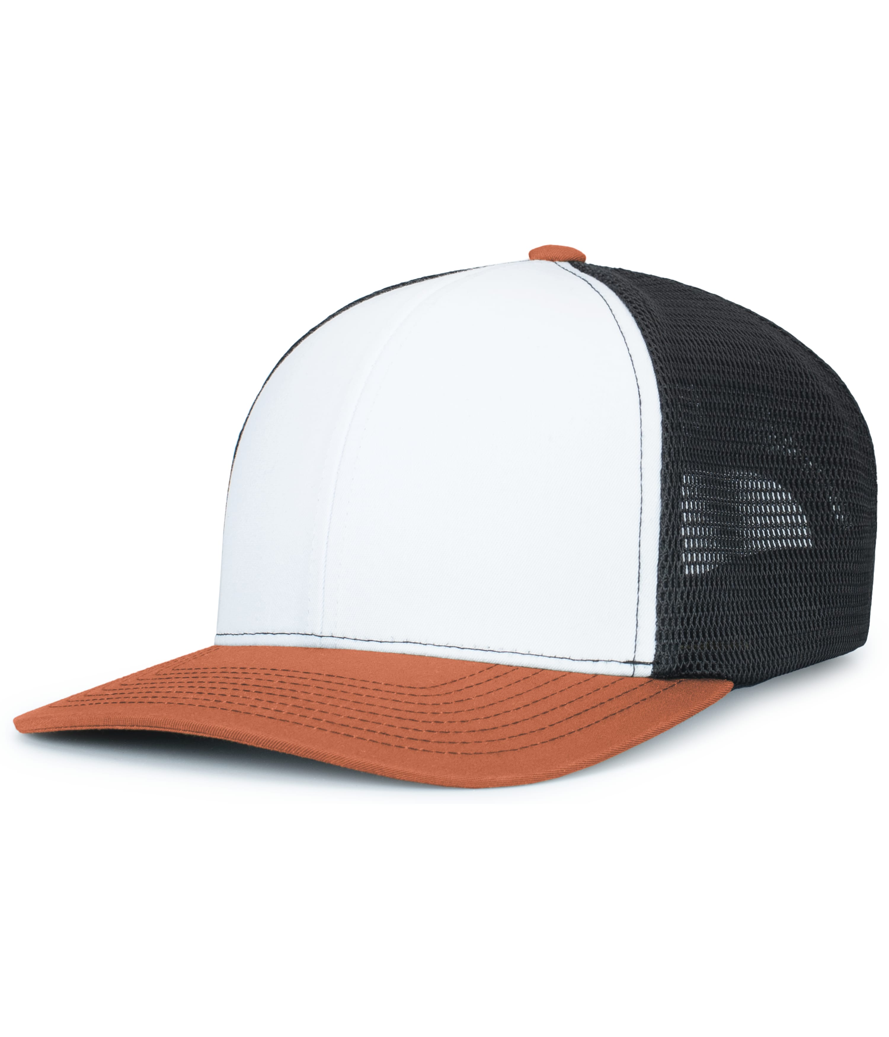 Contrast Stitch Trucker PacFlex Snapback Cap 18