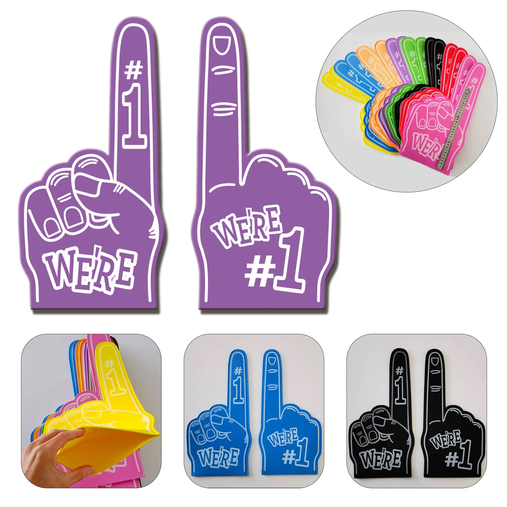 Multicolor Cheering Gloves 2
