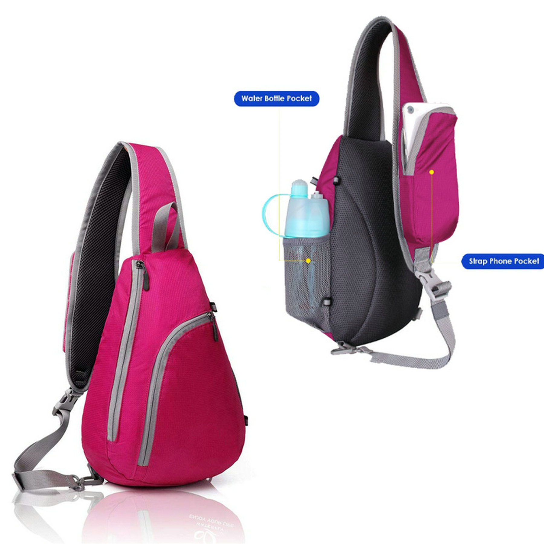 Lightweight Waterproof Sling Backpack 2