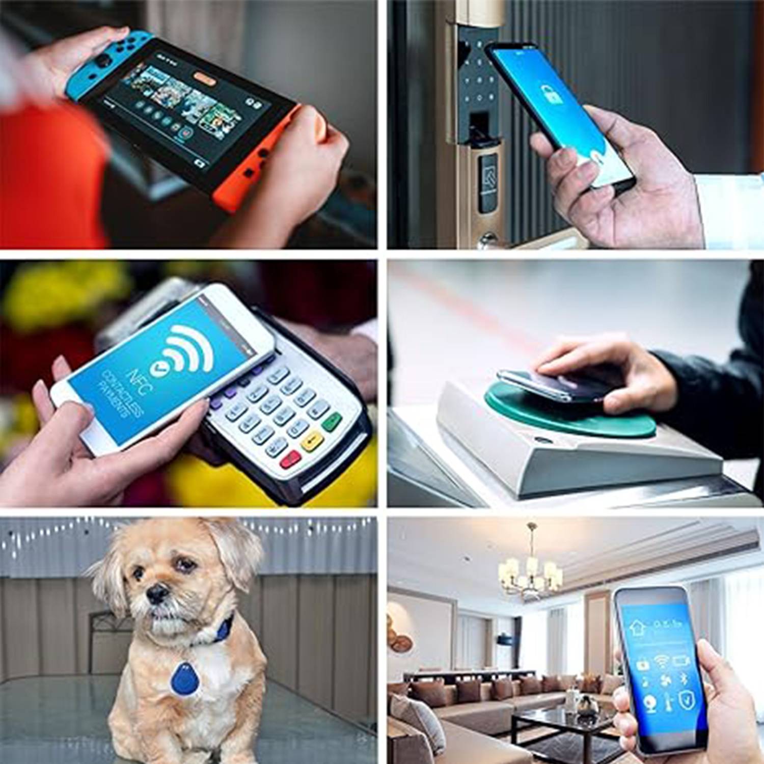 ABS Contactless Keychain Keytags 2