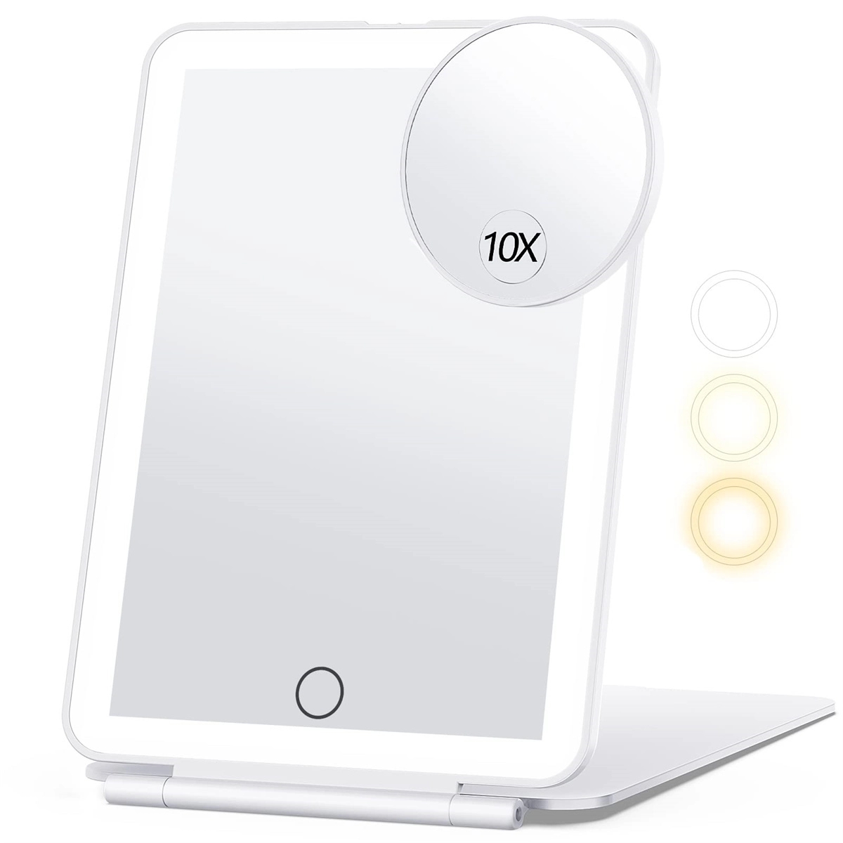 Travel Makeup Mirror with 10X Magnifying Mirror 4