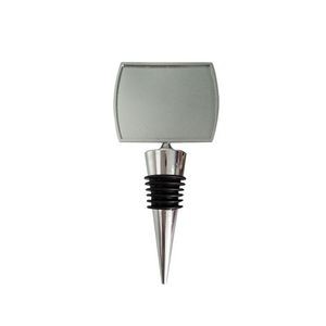 Stylish Round Angle Rectangle Design Wine Bottle Stopper 8
