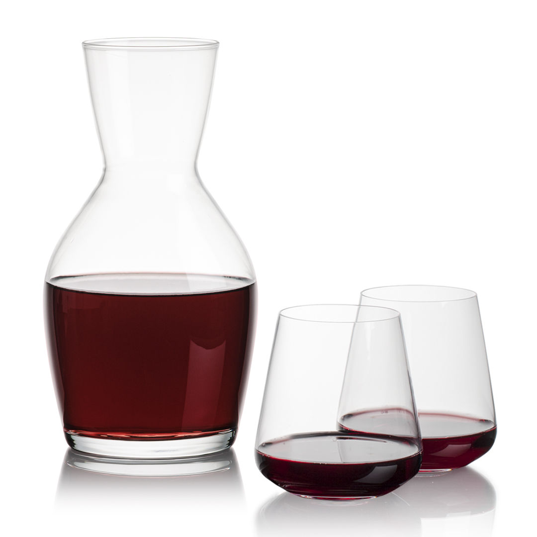 Westwood Carafe & Breckland Stemless 7