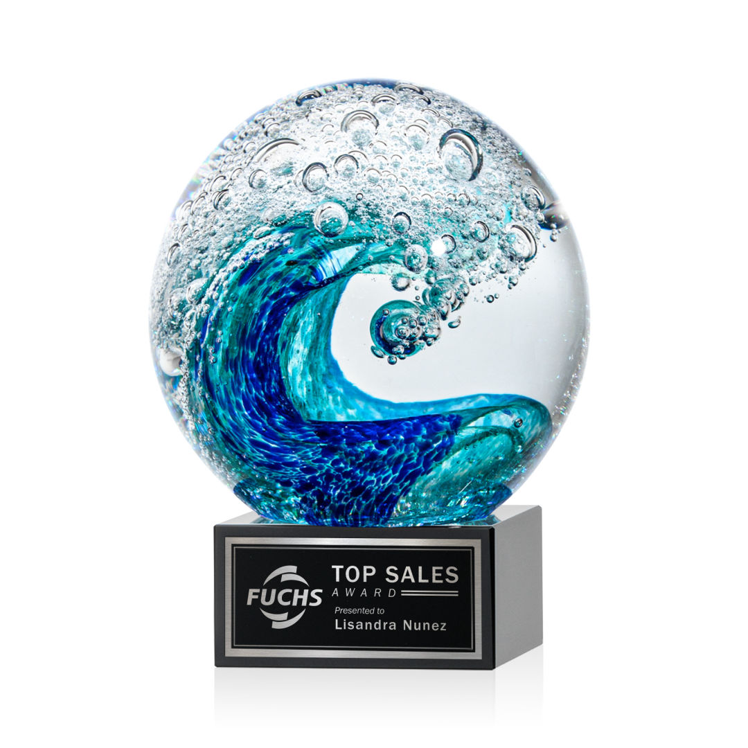 Surfside Award on Hancock Base - Black 8
