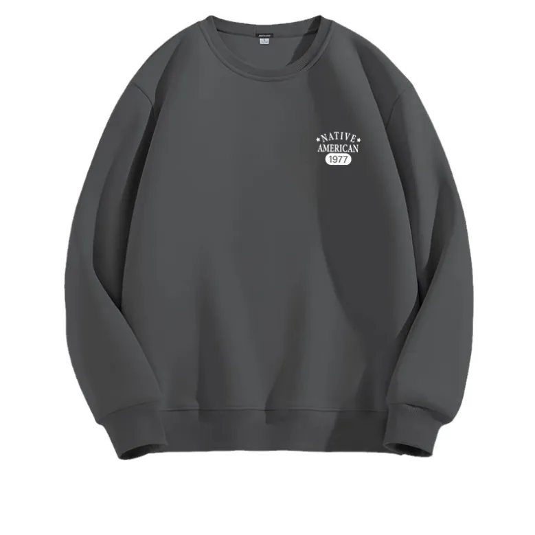 8oz Crewneck Cotton&Polyester Fleece Sweatshirts 5