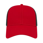 Cap America Two-Tone Trucker Mesh Back Cap 425