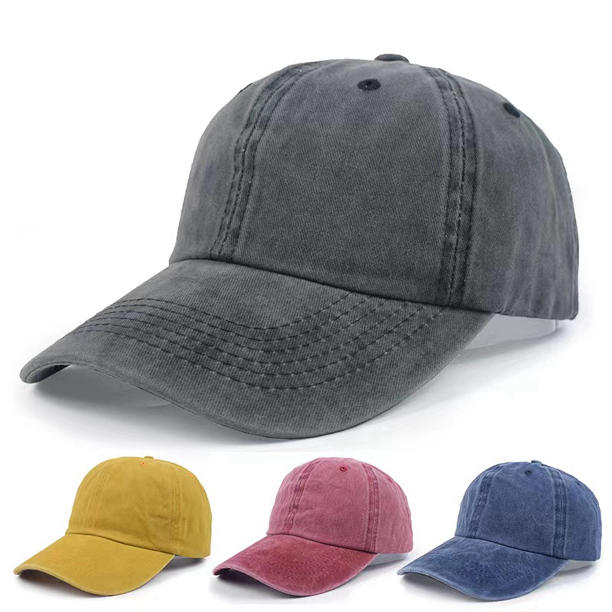 Fashion Washed Travel Hat Adjustable 5