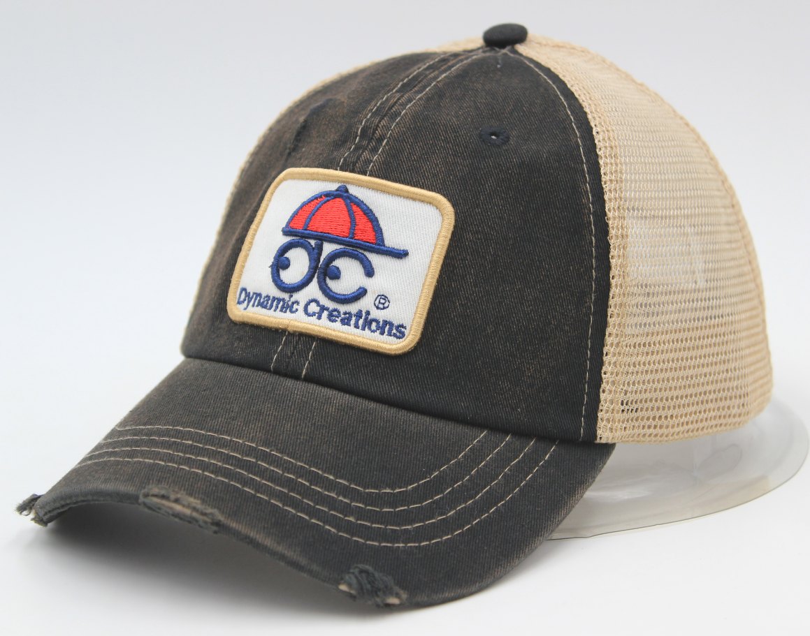 Trucker ca6 Panel Washed Pigment Dyed Soft Mesh Back