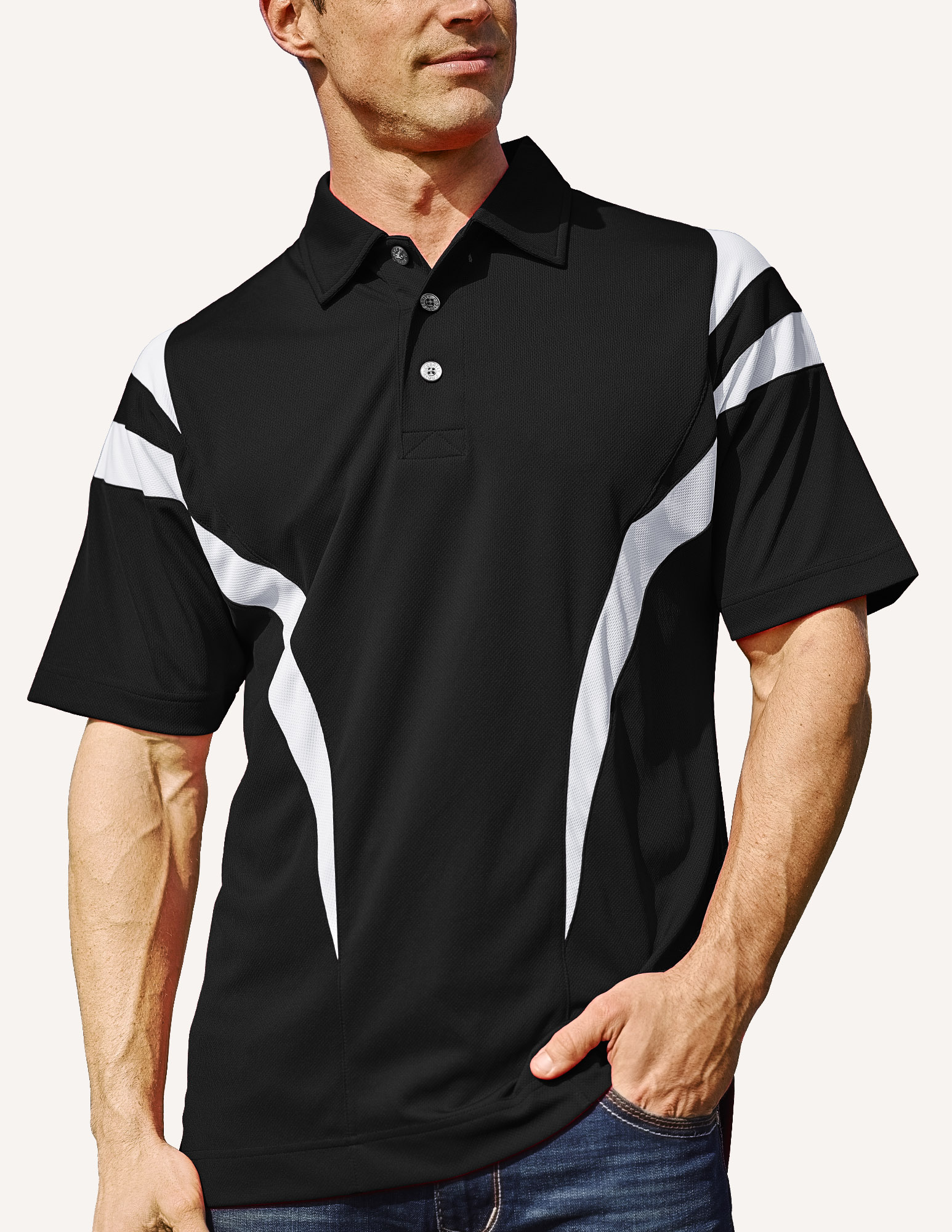 Men's Flame Thrower Polo Shirt 5