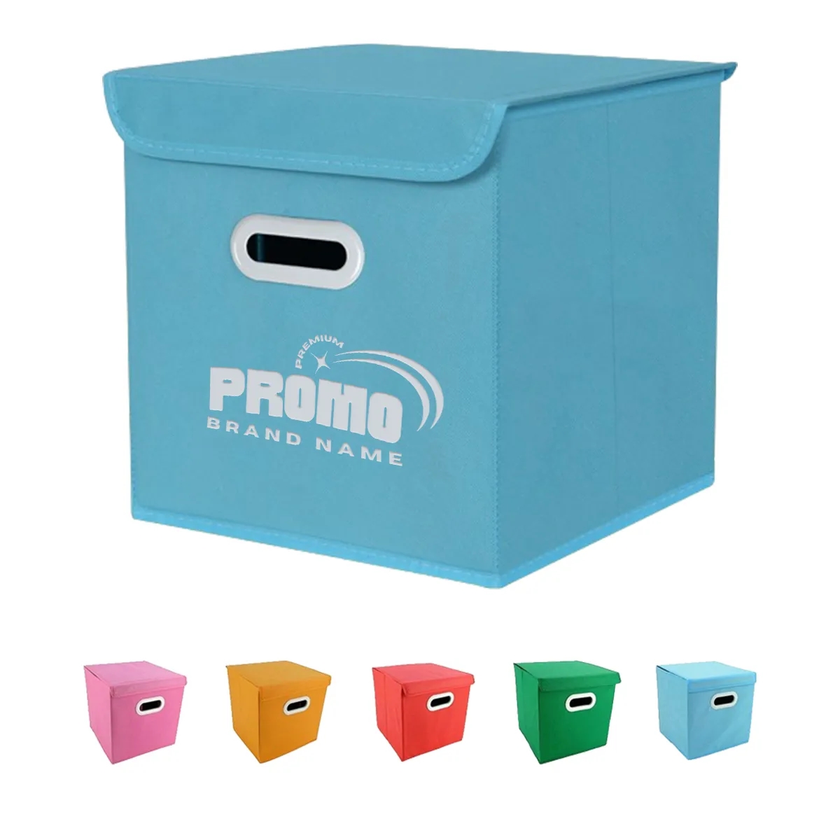 Foldable Non-Woven Cloth Fabric Organizer Storage Cube 2