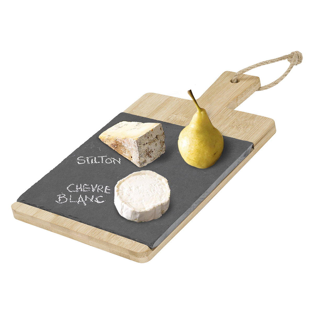 Bamboo & Slate Charcuterie Cutting Board 1