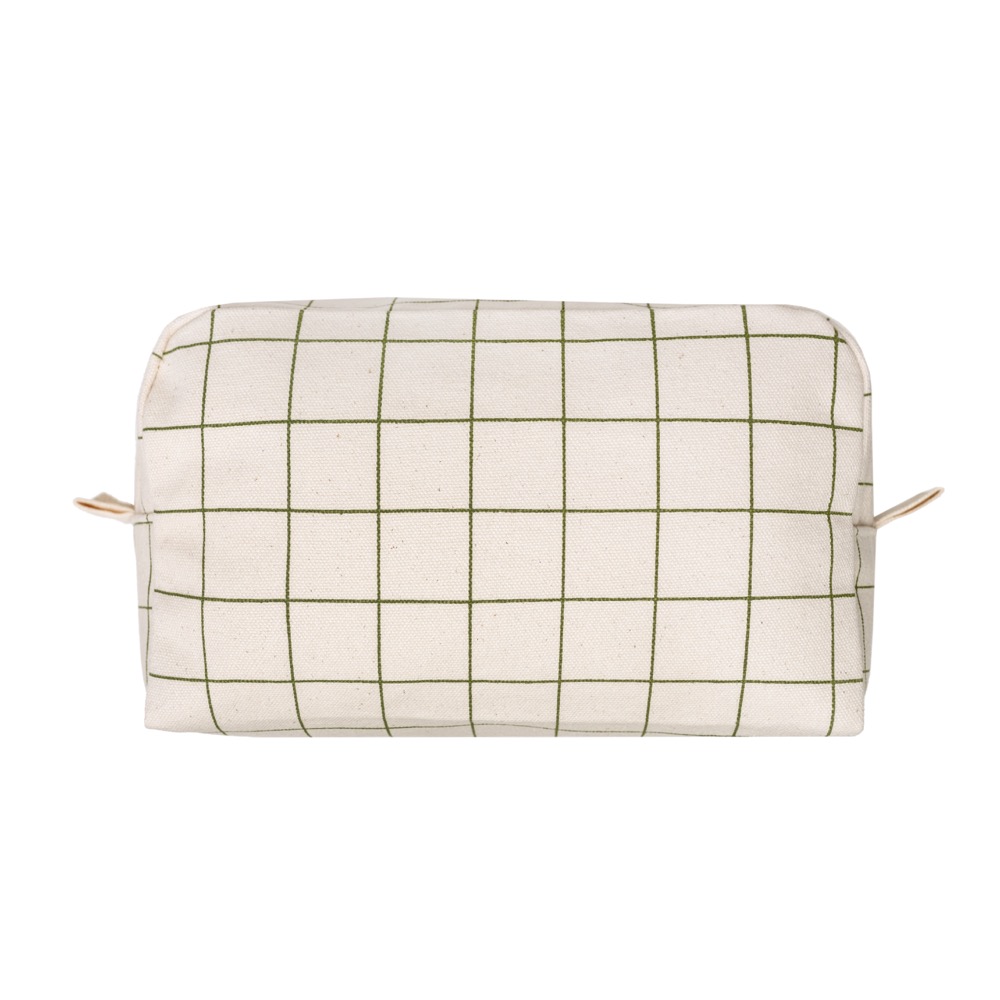 15 Oz. Canvas Travel Kit Windowpane Plaid 13