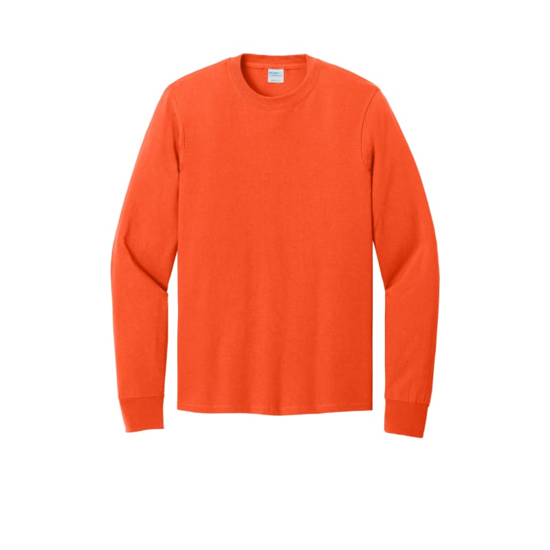 Port & Company - Long Sleeve Core Cotton Tee. 112