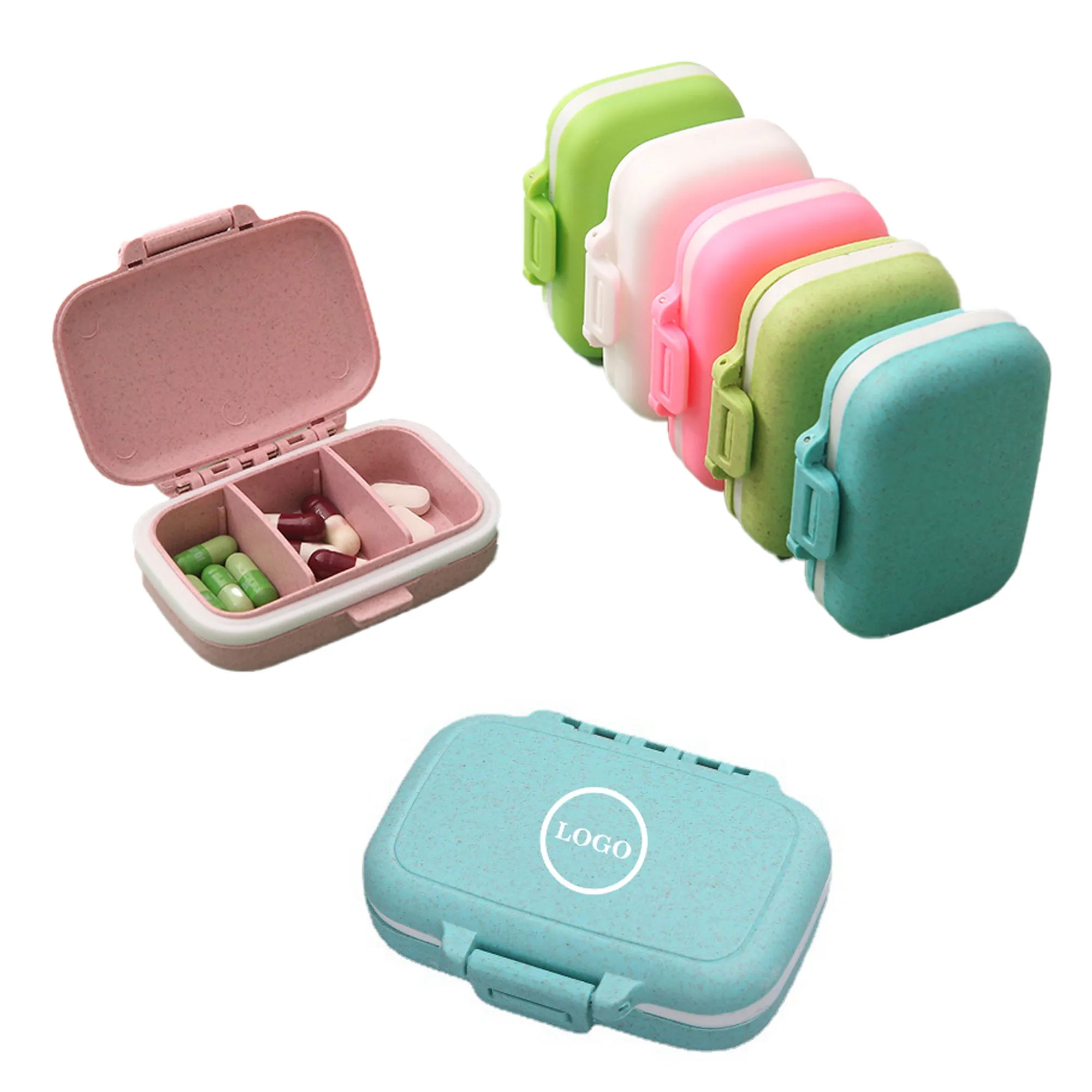 Portable Folding Small Pill Case 2