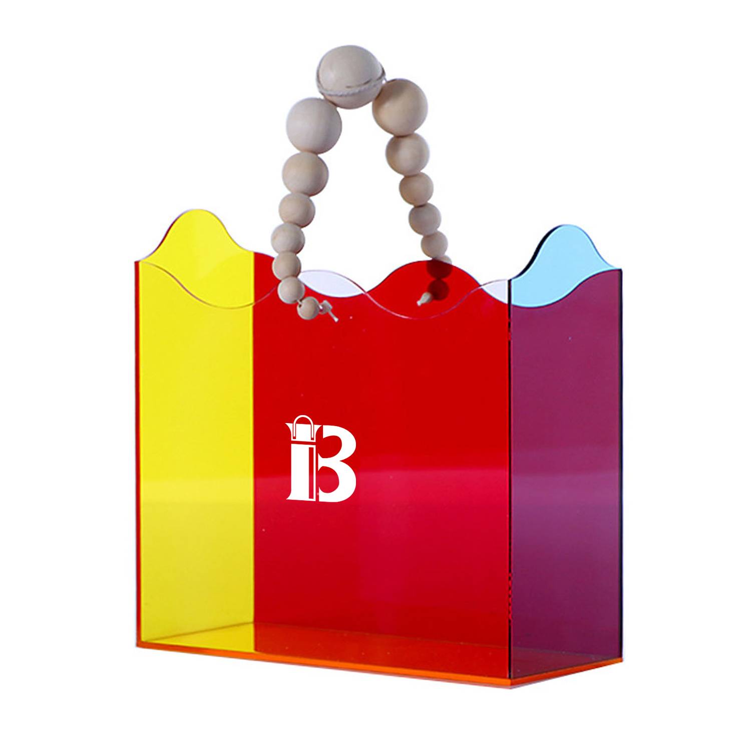 Colorful Acrylic Hand Held Gift Box 3