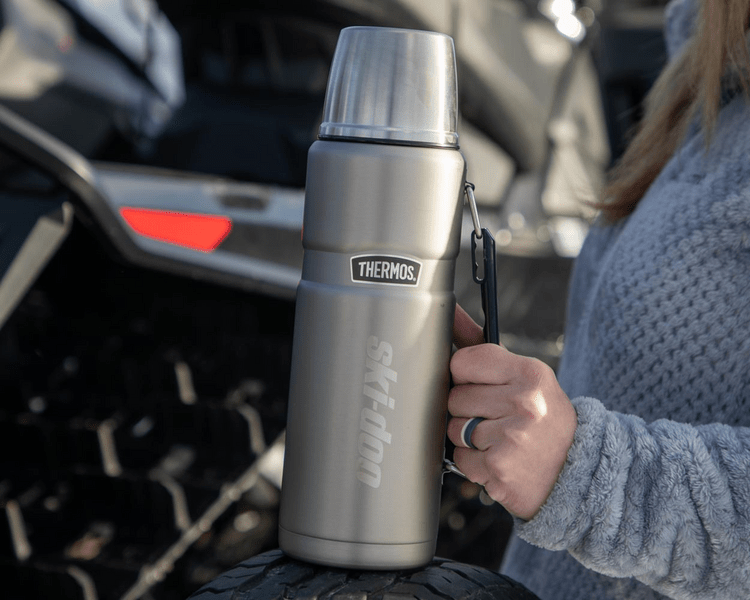 40 oz. Thermos® Stainless King™ Stainless Steel Beverage Bottle, custom water bottle with logo imprint 40