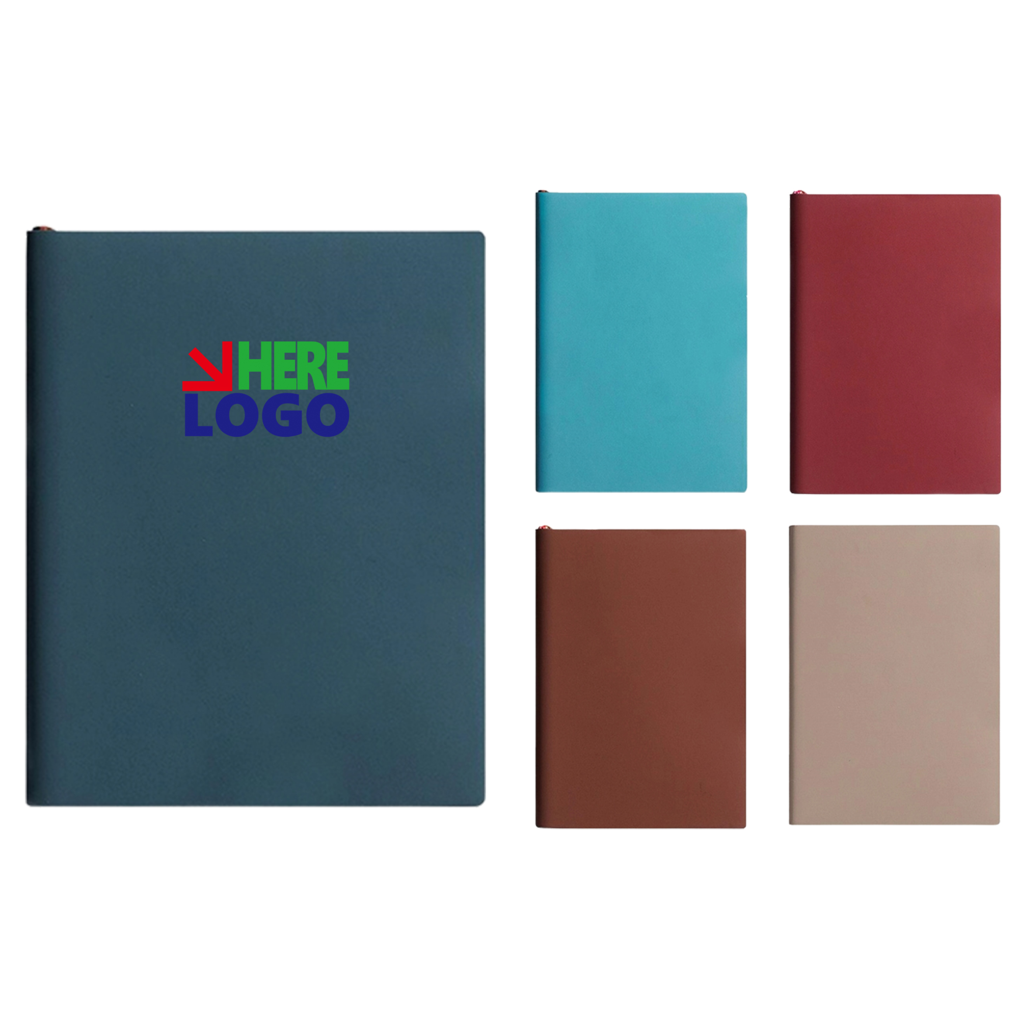 Portable A6 Office Business School Notebook 4