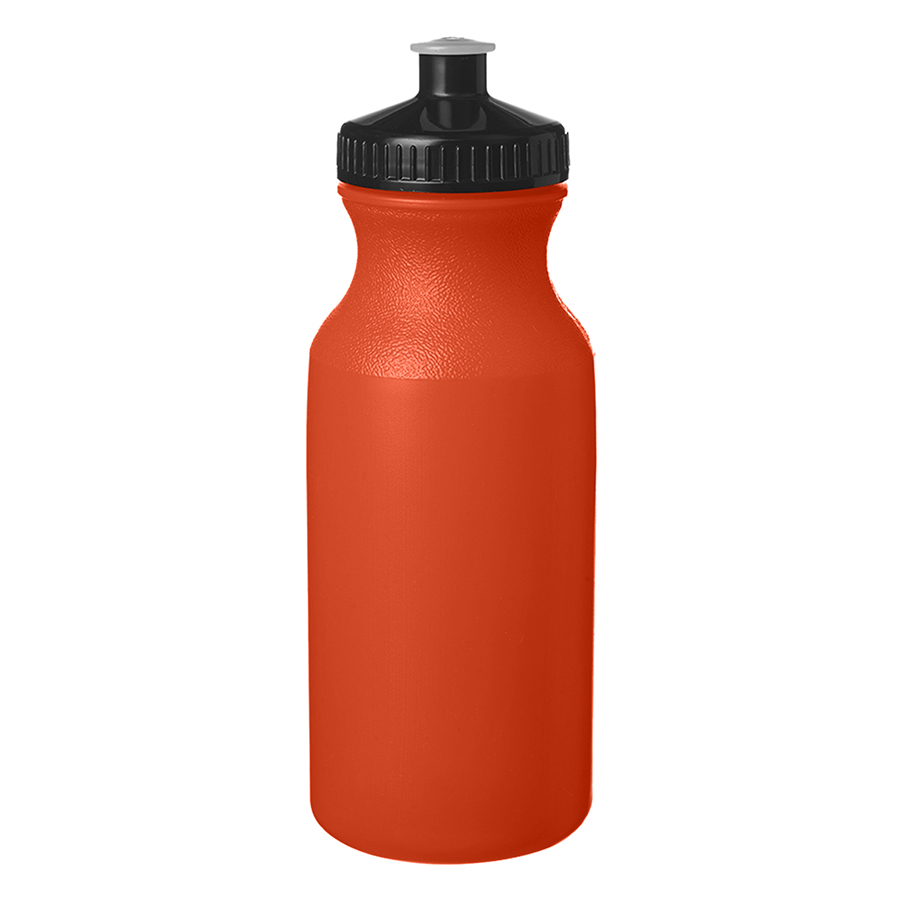 Lightweight Push-cap Water Bottle - Recyclable, 20 oz. 4