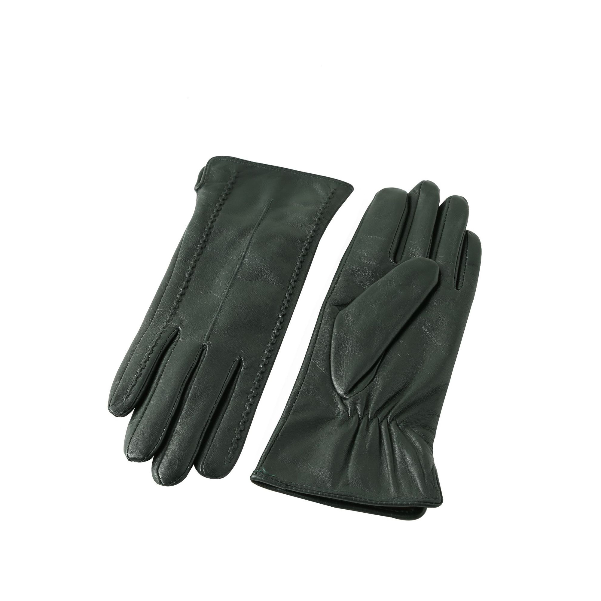 Soft Winter PU Leather Glove For Women 9.9" x 4" x 0.2" 8