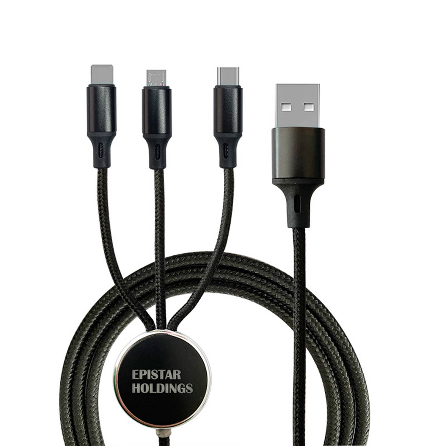 Promotional Business 3-in-1 Luminous Charging Cable Gift 3