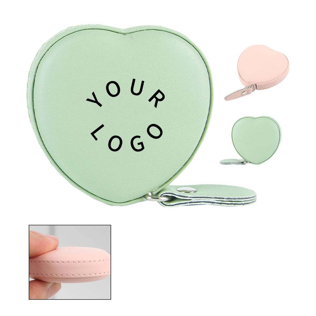 Unique Heart Shaped Pocket Tape Measure for Daily Use 3
