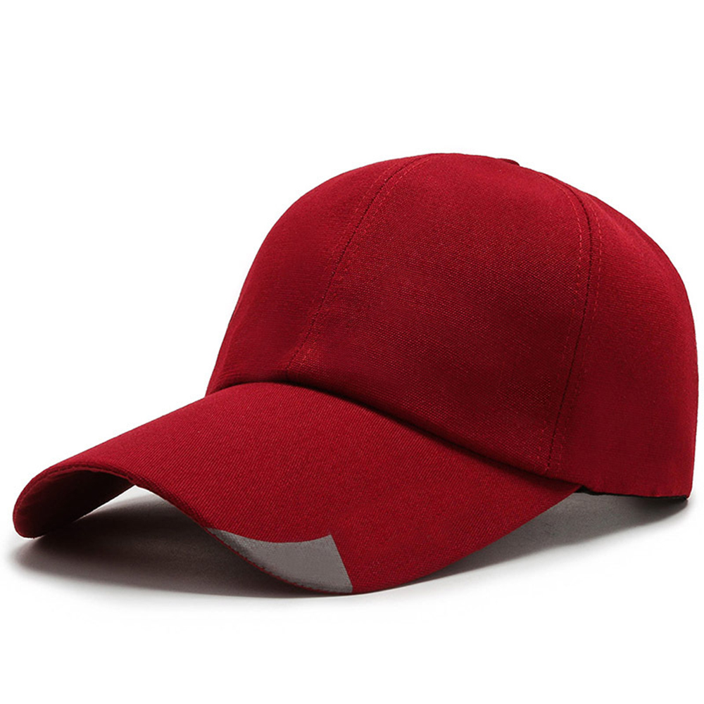 Breathable Peaked Baseball Cap with Mesh 3