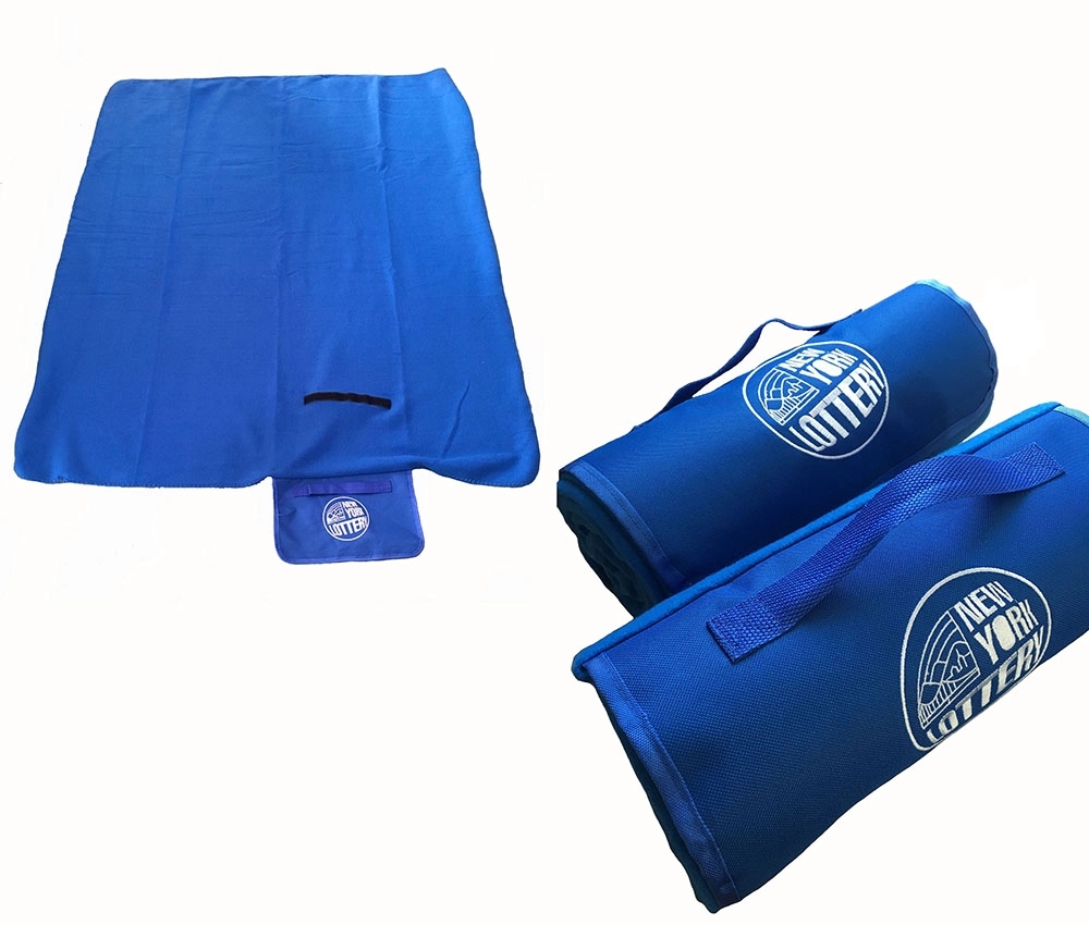 Fleece Roll-Up Custom Blanket 1