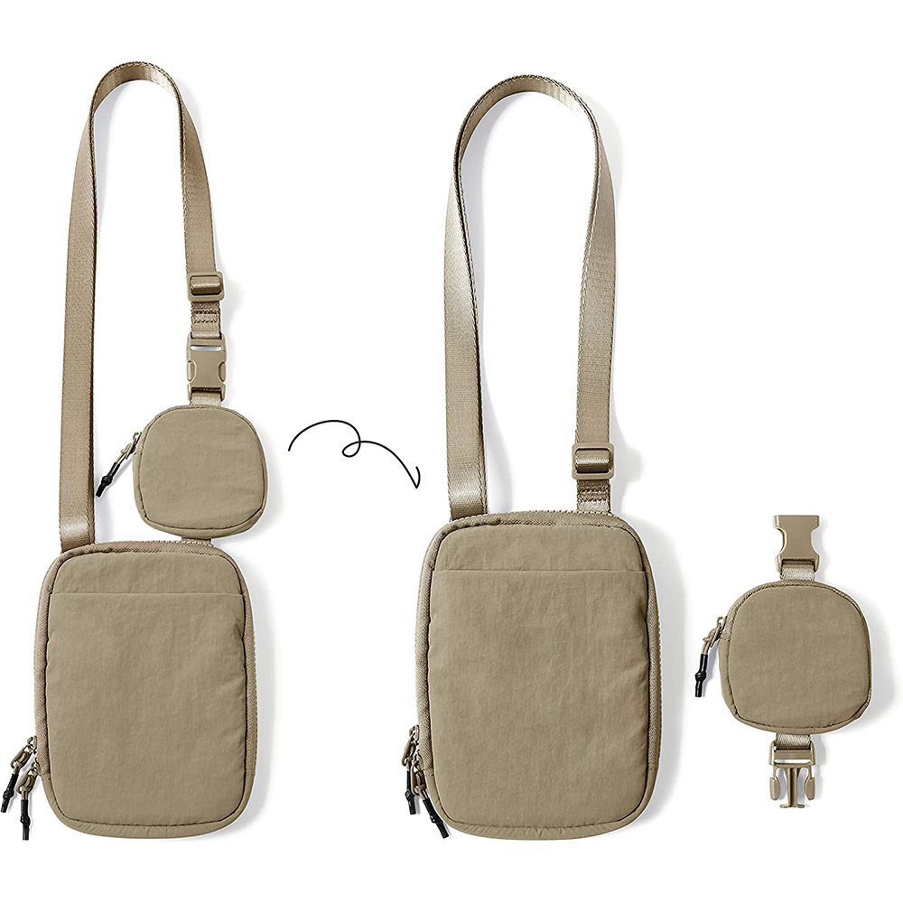 Nylon Crossbody Bag With A Mini Wallet 7