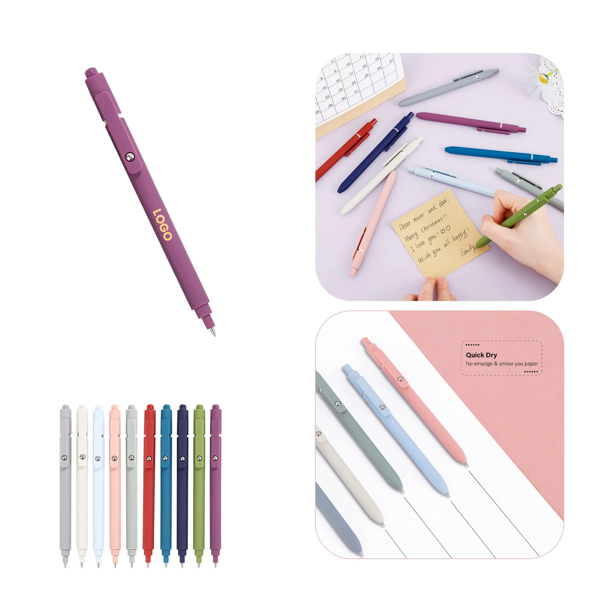 Vintage macarons Colorful Pen 3