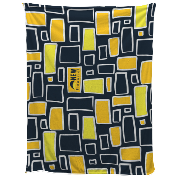 Extra Large Micro-Mink/Sherpa Plush Full Color Blanket 1