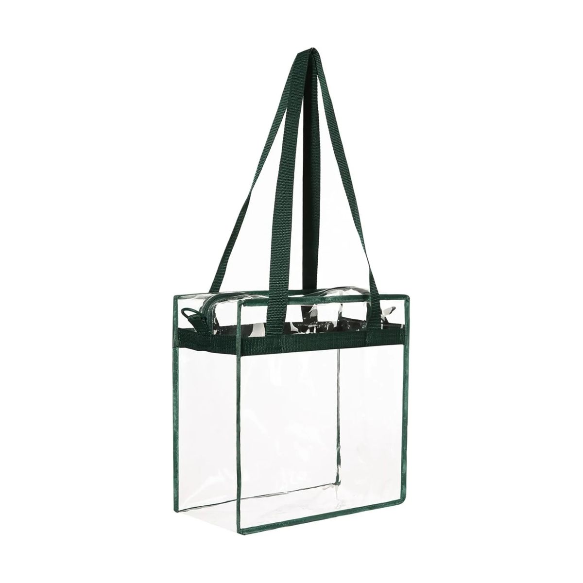 Clear Stadium Tote Bag W/ Crossbody Strap 2