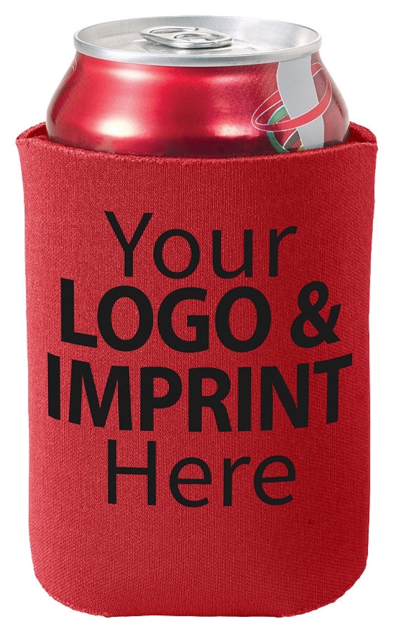 Can Coolers, Collapsible, 12 oz., custom can cooler with logo imprint 4