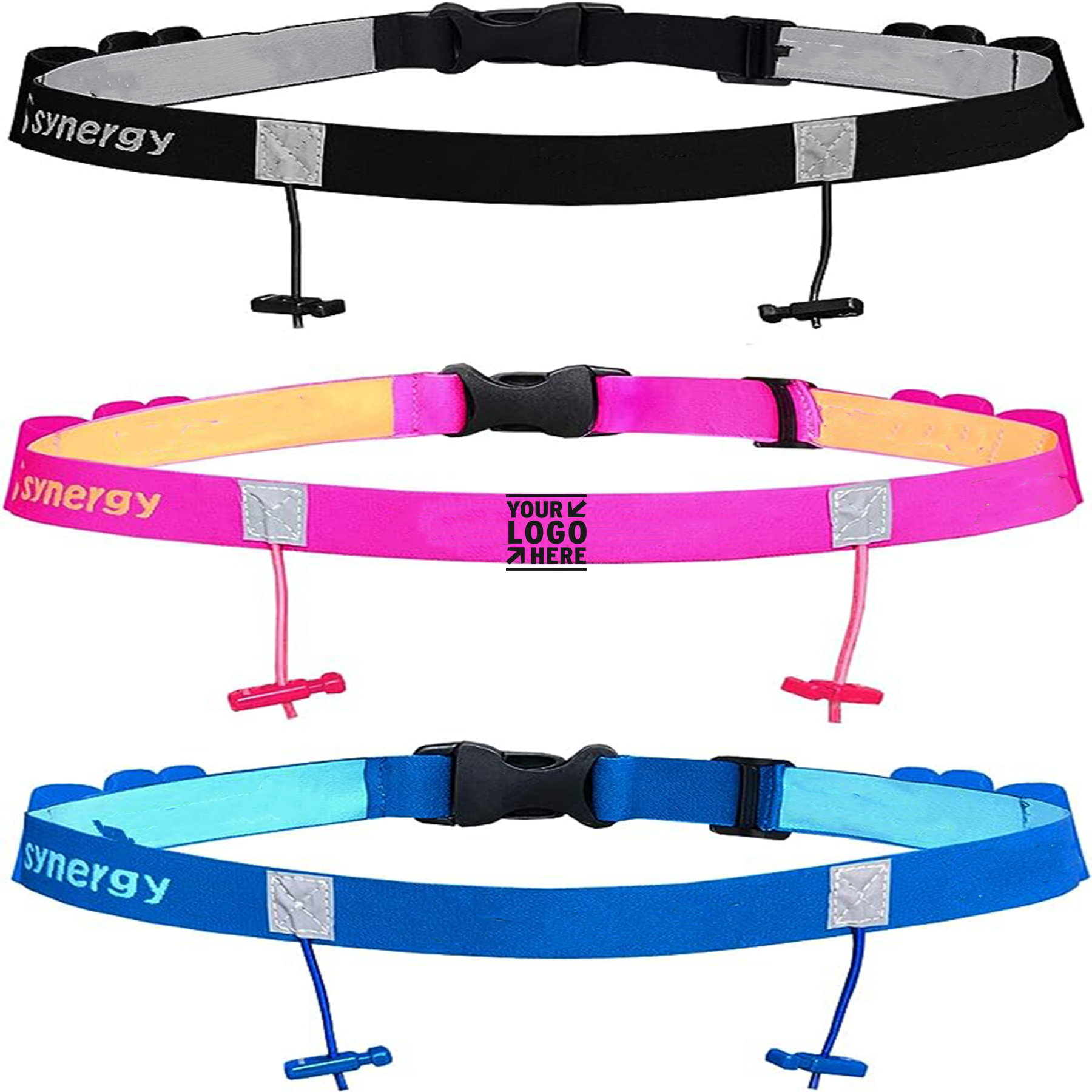 Synergy Running Triathlon Race Day Number Belt