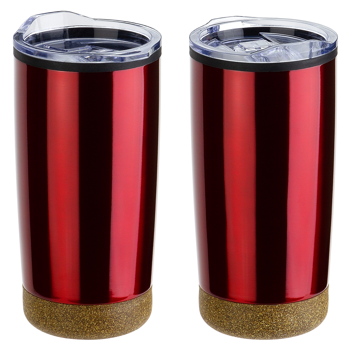 York 20 oz Stainless Steel/Polypropylene Tumbler with Cork Base 48