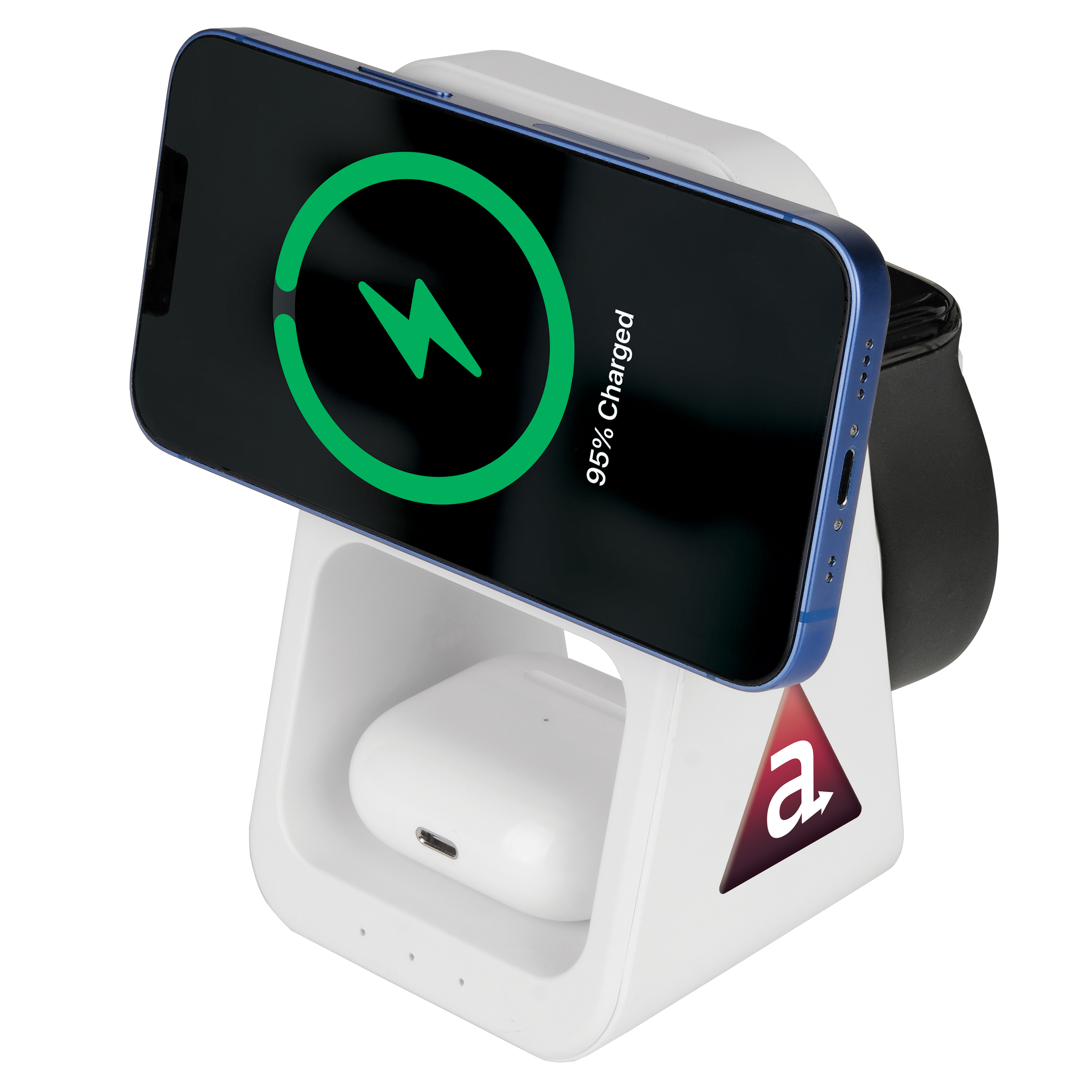 4-in-1 Wireless Charging Phone Stand 11
