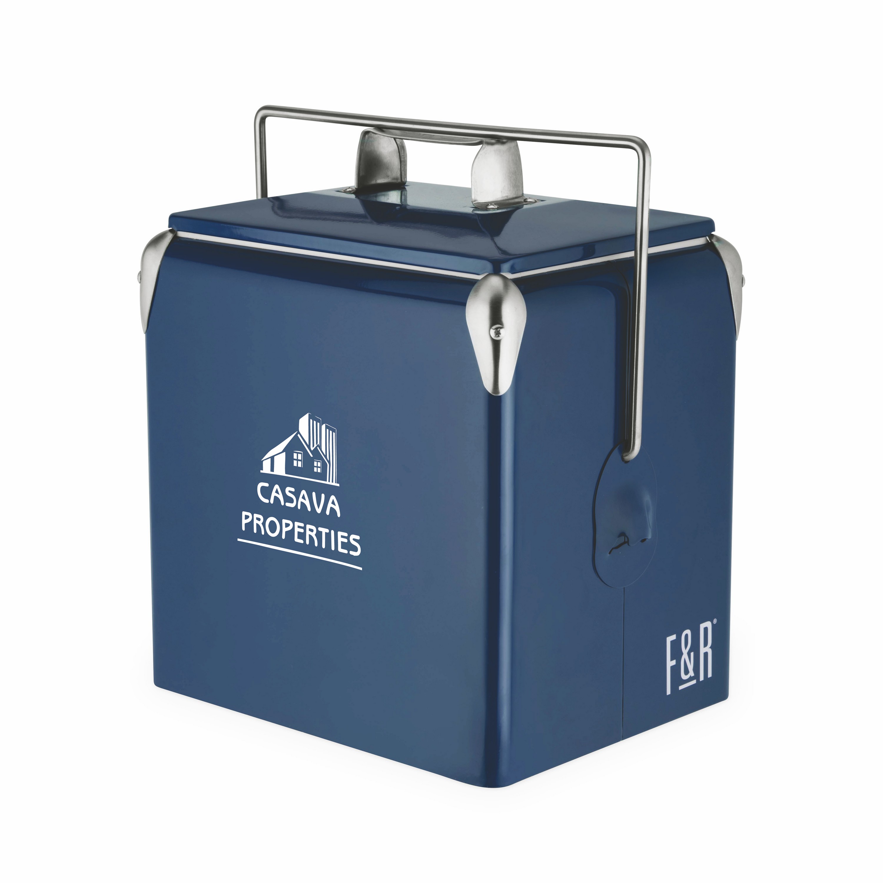 Foster & Rye® Vintage Metal Cooler 11