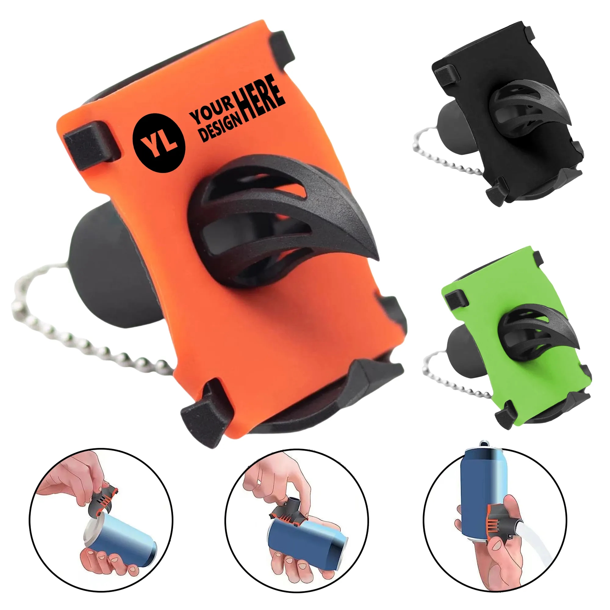 Innovative Can Opener With Chain
