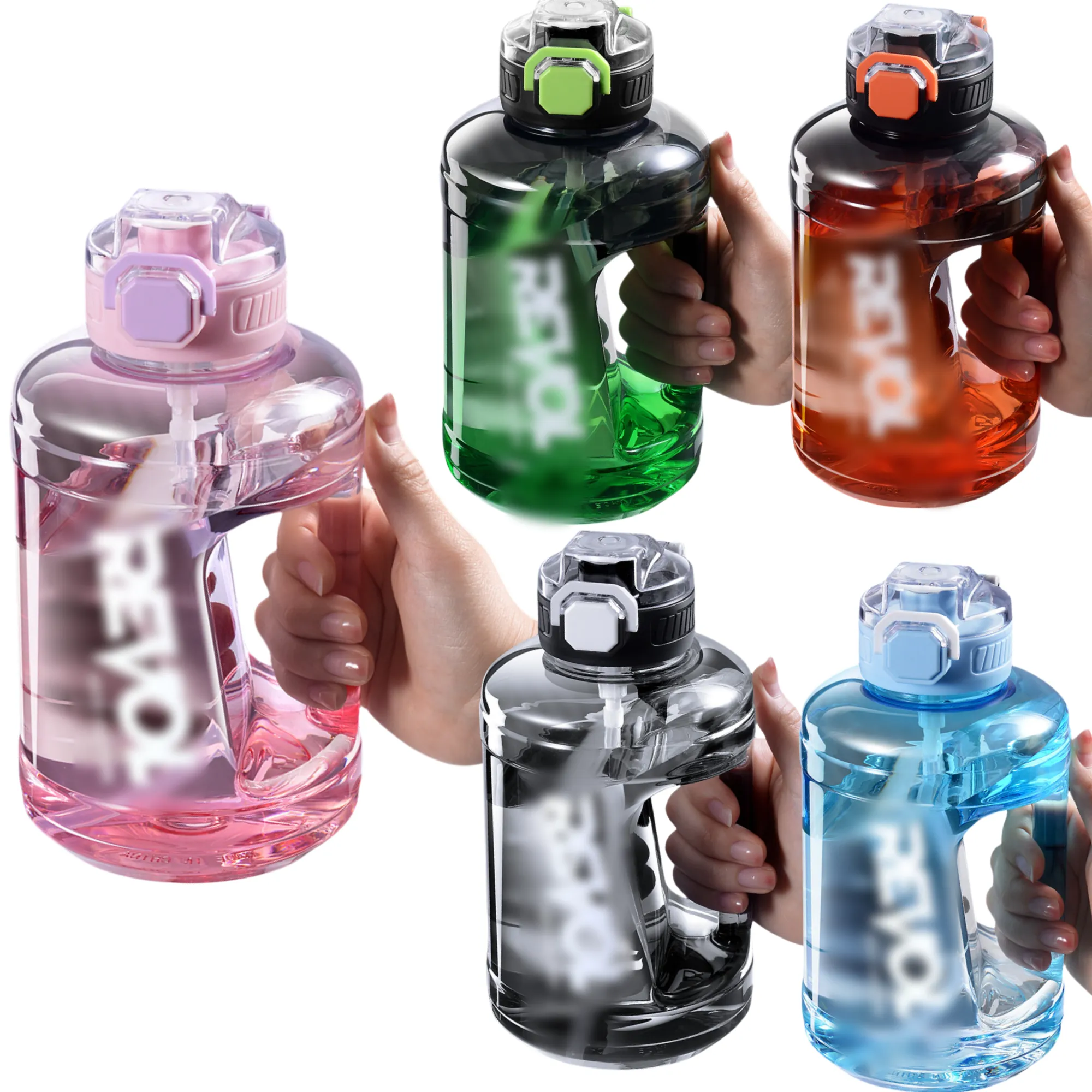 Large - capacity Sports Fitness Water Bottle 3