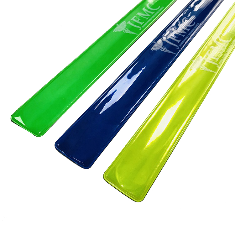 PVC Reflective Slap Bracelet 2