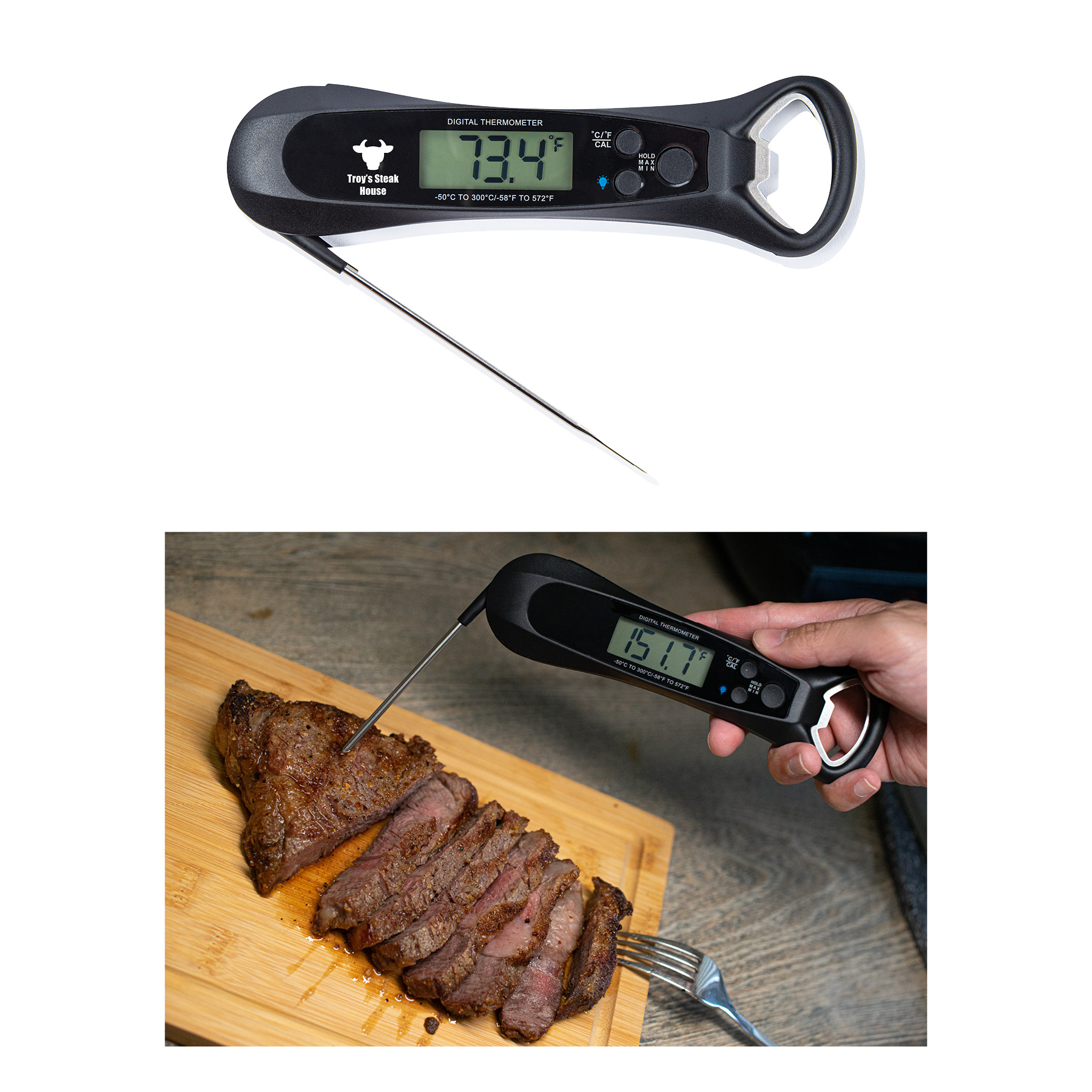 Mario IPX7 Digital BBQ Thermometer 4