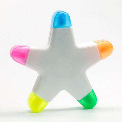 Creative Star Shape Fluorescent Pen 4